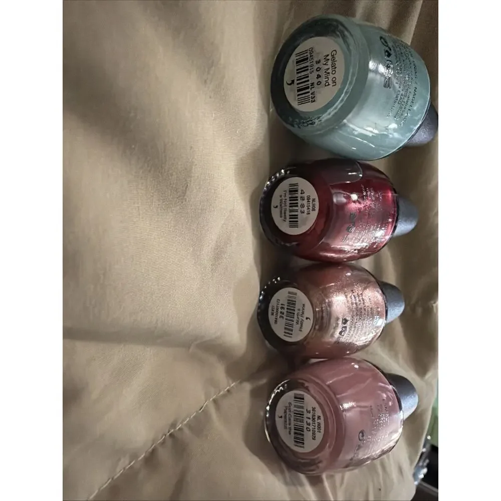 OPI Nail Polish / Lacquer, variety, lot of 4 bottles New 0.5 Fl Oz Each (t)
